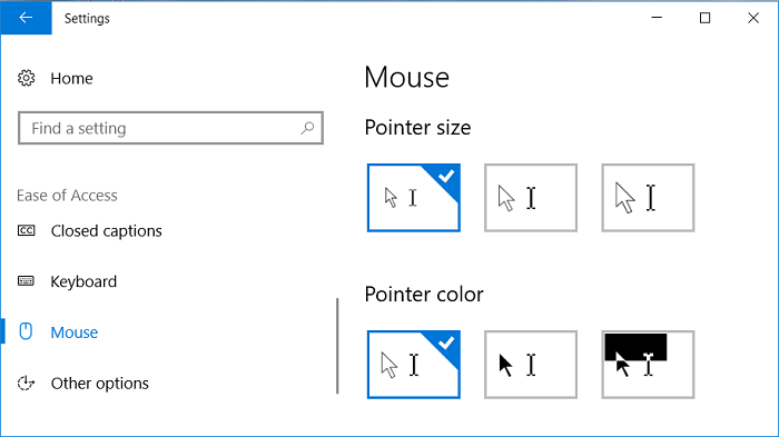 How to Change Mouse Pointer in Windows 10