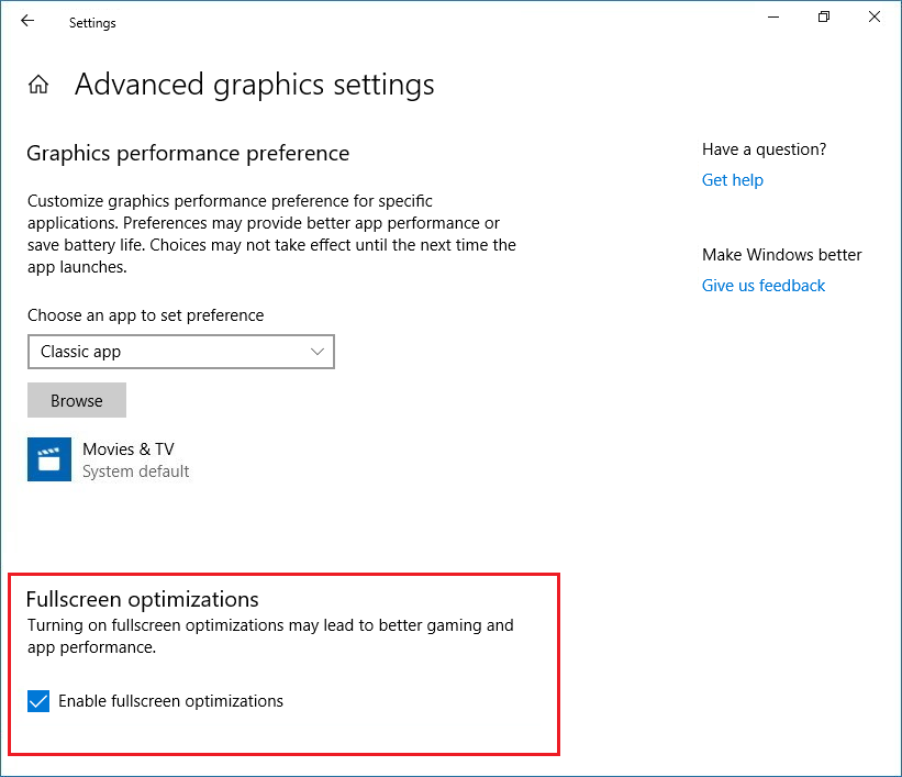 How to Disable Fullscreen Optimizations in Windows 10 - Guideline