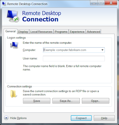 Run Desktop Remote from CMD