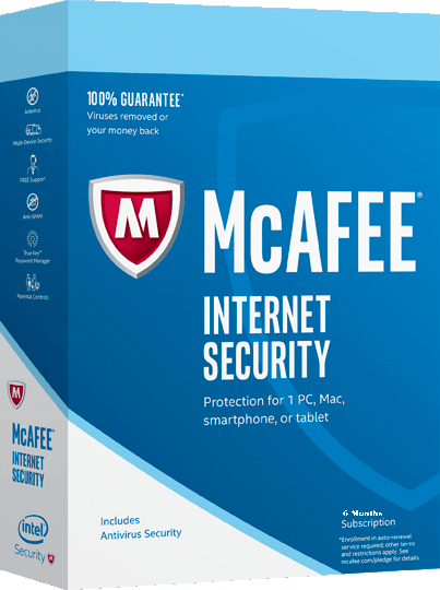 McAfee Internet Security 2019 Free 6 Months Activation Code