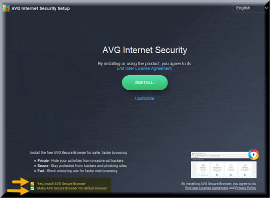 AVG Internet Security License Key Free for 1 Year
