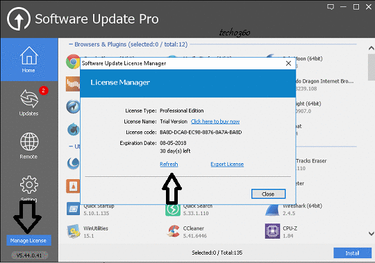 Software Update Pro License