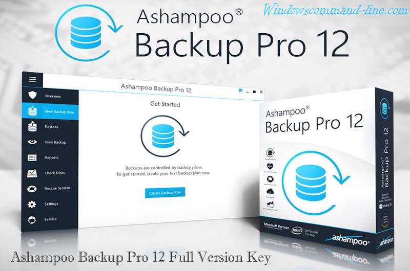 Ashampoo Backup Pro 12 License Key Free for Windows