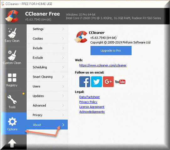 ccleaner professional key free download