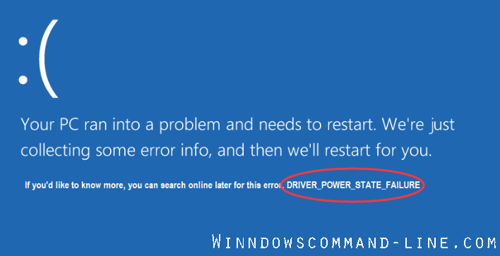 Driver Power State Failure Windows 10/8/7 - Blue Screen Fix