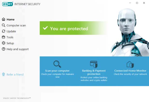 ESET Internet Security 2021 Free Trial for 90 Days [Windows/Mac/Linux]