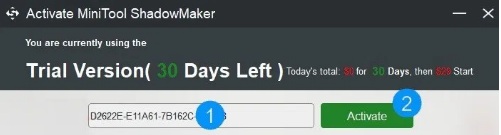 MiniTool ShadowMaker Professional Activate