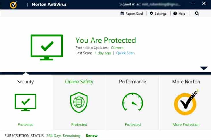 Norton Antivirus & Internet Security Free Trial 180 Days 2023
