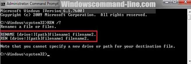 How to Rename File in CMD [Command Prompt]