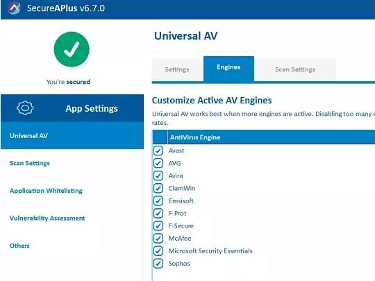 SecureAPlus Essentials - Universal AV