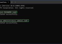 How to Create a New User on Windows 10 with Command Line