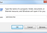 Run Services Command Windows [Management Console]