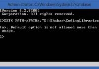 Set Path from Command Line [Add to Path Windows]