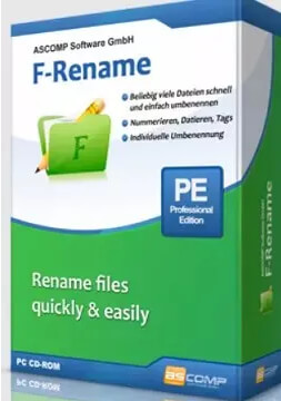 ASCOMP F-Rename Professional License Key Free for 1 Year